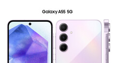 Galaxy A55 podobno pojawi się w kolorach Awesome Iceblue, Lilac i Navy. (Źródło zdjęcia: Android Headlines)