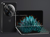 OnePlus Open wydaje się być globalnym następcą Oppo Find N2. (Źródło obrazu: OnLeaks i SmartPrix)