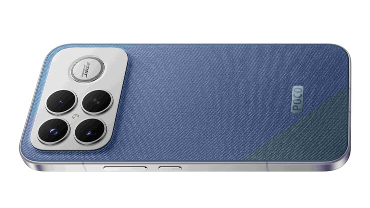 Poco F8 Ultra w wykończeniu Blue Denim. (Źródło zdjęcia: via Sudhanshu Ambhore)