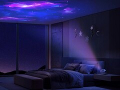 Govee Galaxy Light Projector Pro może stworzyć relaksujące doświadczenie z gwieździstymi obrazami i białym szumem. (Źródło obrazu: Govee)