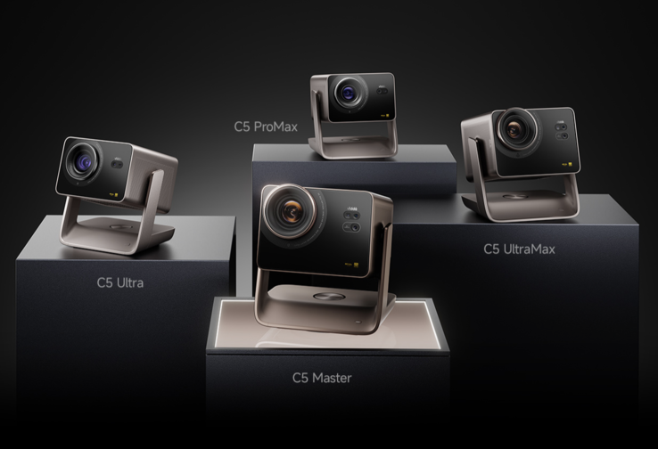 Projektory laserowe z serii Hisense Vidda C5