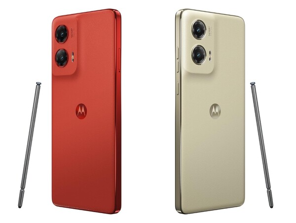 Moto G Stylus jest dostępny w kolorach Scarlet Wave i Caramel Latte. (Źródło zdjęcia: Motorola)