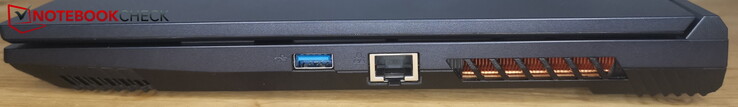 Prawo: USB-A, LAN