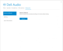 Dell Audio (Advanced)