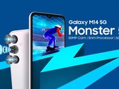Galaxy M14. (Źródło: Samsung via Amazon.in)