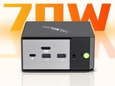 GMK Evo X1 mini PC będzie mógł pochwalić się 70 W TDP dla swojego APU Ryzen AI HX 370. (Źródło obrazu: Bilibili)