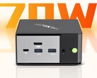GMK Evo X1 mini PC będzie mógł pochwalić się 70 W TDP dla swojego APU Ryzen AI HX 370. (Źródło obrazu: Bilibili)