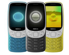 Nokia 3210 2024 została do tej pory przedstawiona w trzech kolorach. (Źródło zdjęcia: WinFuture & @rquandt)