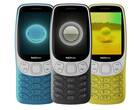 Nokia 3210 2024 została do tej pory przedstawiona w trzech kolorach. (Źródło zdjęcia: WinFuture &amp; @rquandt)
