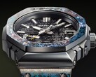 Model Casio MRG-B2100HR-1AJR (na zdjęciu) charakteryzuje się unikalnym wykończeniem zastosowanym na całej powierzchni zegarka.
