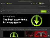 Powiadomienie Nvidia GeForce Game Ready Driver 536.23 w GeForce Experience (źródło: własne)