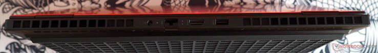 Tył: złącze sieciowe, RJ45 LAN, HDMI 2.1, USB-A 3.0