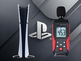 PS5 Slim Digital pokazane podczas testu hałasu (źródło obrazu: Sony PlayStation, Landtek z poprawkami)
