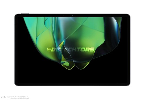 Realme Pad 2 z przodu. (Źródło obrazu: Detechtors via SlashLeaks)