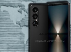 Niedawno wyciekłe rendery Xperii 1 VII pokazują, że Sony pozostało przy znanym designie tej serii. (Źródło obrazu: OnLeaks/XpertPick/Unsplash - edytowane)