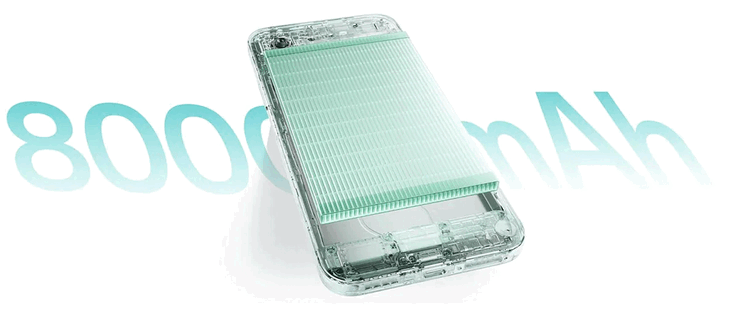 Bateria do OnePlus N6.