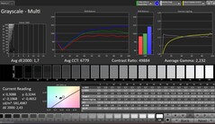 Skale szarości CalMAN