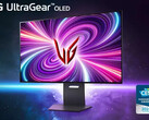 Wygląda na to, że LG UltraGear OLED 32GS95UE będzie dostępny przed ASUS ROG Swift OLED PG32UCDP. (Źródło obrazu: LG)