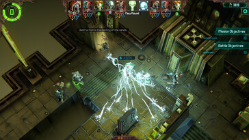 Na zdjęciu: zrzut ekranu z rozgrywki w Warhammer 40,000: Mechanicus.