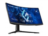 Nowy ultraszeroki monitor do gier firmy ViewSonic ma oferować doskonałą wierność kolorów, wśród innych cech premium. (Źródło obrazu: ViewSonic)