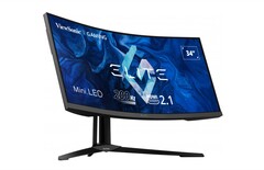 Nowy ultraszeroki monitor do gier firmy ViewSonic ma oferować doskonałą wierność kolorów, wśród innych cech premium. (Źródło obrazu: ViewSonic)