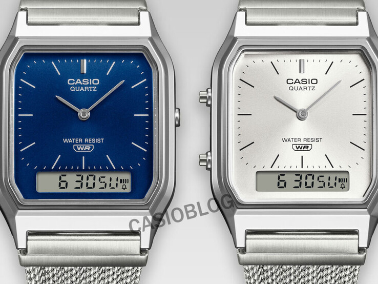 Casio AQ-230EM-2A i AQ-230EM-7A. (Źródło zdjęcia: Casioblog)