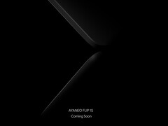 Wygląda na to, że Flip 1S będzie drugim handheldem do gier z systemem Windows wydanym przez Ayaneo w tym roku. (Źródło obrazu: Ayaneo)