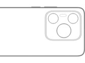 Render "Huawei P70". (Źródło: Digital Chat Station via Weibo)