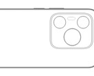 Render "Huawei P70". (Źródło: Digital Chat Station via Weibo)
