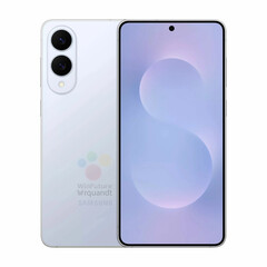 Galaxy S25 Edge Titanium Icy Blue (źródło obrazu: Winfuture.de)