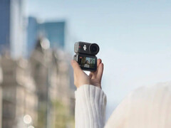 Osmo Nano będzie obsługiwał magnetycznie odłączany moduł wyświetlacza, podobnie jak wcześniej Action 2. (Źródło zdjęcia: via DroneXL)