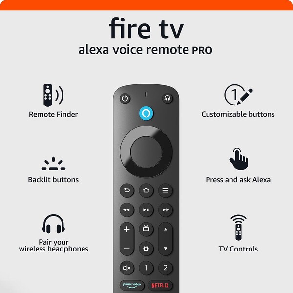 Nadchodzący Fire TV Remote Plus zastąpi Fire TV Alexa Voice Remote (na zdjęciu).