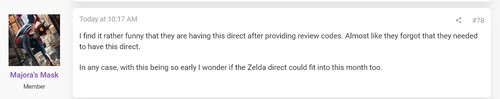 Wpis dotyczący gry „Majora’s Mask” na stronie poświęconej recenzjom gry „Fire Emblem: Fortune’s Weave”
