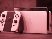 Model Nintendo Switch OLED został wydany w 2021 roku i jest umieszczony w metalowej obudowie. (Źródło zdjęcia: Nintendo - edytowane)
