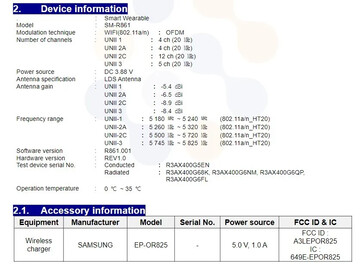 ...w przeciwieństwie do "Watch FE". (Źródło: FCC via MySmartPrice)