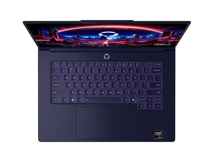 Firma Lenovo wyposażyła model Legion 7a 15ASH11 również w pełnowymiarowe klawisze strzałek.