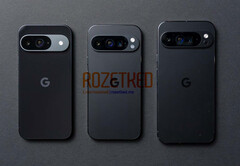 Seria Pixel 9 będzie obejmować co najmniej trzy modele w dwóch rozmiarach. (Źródło obrazu: Rozetked)