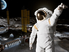 Proszę wcielić się w astronautę i skolonizować Księżyc. (Zdjęcie: Epic Games)
