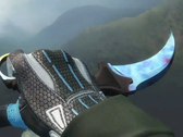 Zrzut ekranu noża Karambit Case Hardened (źródło obrazu: Skinflow)