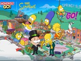 Oficjalna grafika promocyjna w wydarzeniu Monopoly Go The Simpsons.