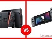Nintendo Switch 2 vs. Switch 1 (źródło obrazu: Nintendo)