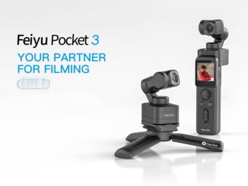 Feiyu Pocket 3 posiada odłączaną kamerę, która magnetycznie przyczepia się do metalowych powierzchni.