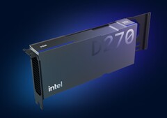 Intel GPU D270 — akcelerator AI zaprojektowany do zadań inferencji.