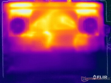 Test naprężenia temperatury powierzchni (dół)