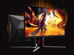 Najnowszy monitor do gier 4K firmy AOC może osiągnąć częstotliwość odświeżania do 320 Hz przy rozdzielczości 1080p (źródło obrazu: AOC)
