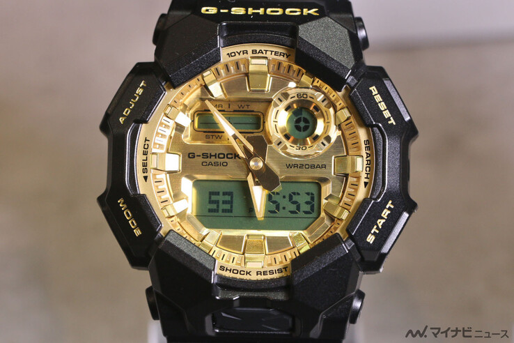 Zegarek Casio G-Shock GA-010GGB-1A9. (Źródło zdjęcia: MyNavi News)