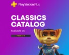 Katalog PS Plus Premium Classics przedstawiający grę Ratchet &amp; Clank na PS3 (źródło obrazu: Sony PlayStation z poprawkami)