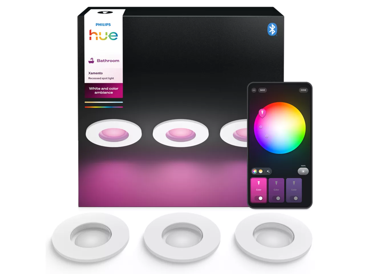 Nowy biały reflektor punktowy Philips Hue Xamento. (Źródło zdjęcia: Philips Hue)