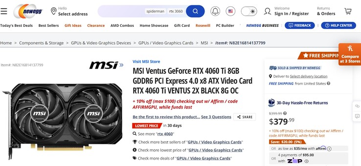 (Źródło: Newegg)