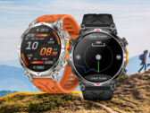 Smartwatch Rollme GT3S (na zdjęciu) będzie dostępny w dwóch kolorach - czarnym i srebrnym - z odpowiednio czarnym i pomarańczowym silikonowym paskiem. (Źródło zdjęcia: Rollme)
